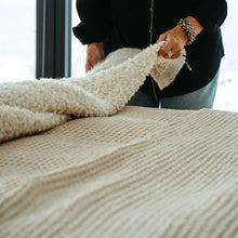 Load image into Gallery viewer, STONEWASHED WAFFLE | CREAM