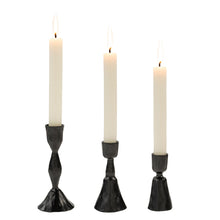 Load image into Gallery viewer, CANDLESTICK HOLDER | ZORA BLACK