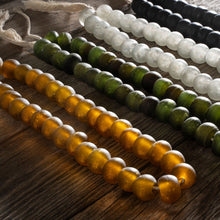 Load image into Gallery viewer, GLASS BEADS | BLACK