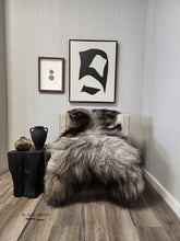 Load image into Gallery viewer, Natural Dark Grey Icelandic Sheepskin