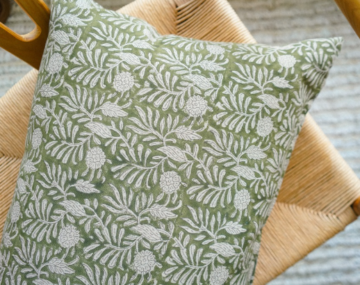 LUMBAR | Forest Block Print