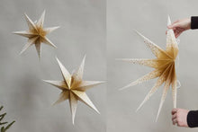 Load image into Gallery viewer, PAPER STAR | GOLD SHIMMER