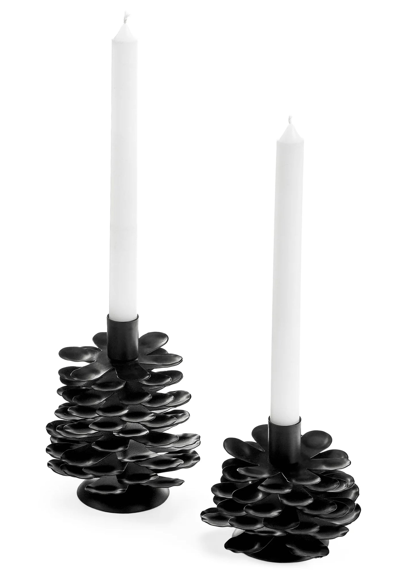 CANDLE HOLDER | IRON PINECONE