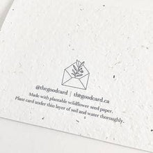 Load image into Gallery viewer, Plantable Greeting Card - Thinking of You - Classic