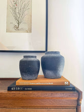 Load image into Gallery viewer, Anera Terracotta Vase – Tall Rounded Charcoal Form