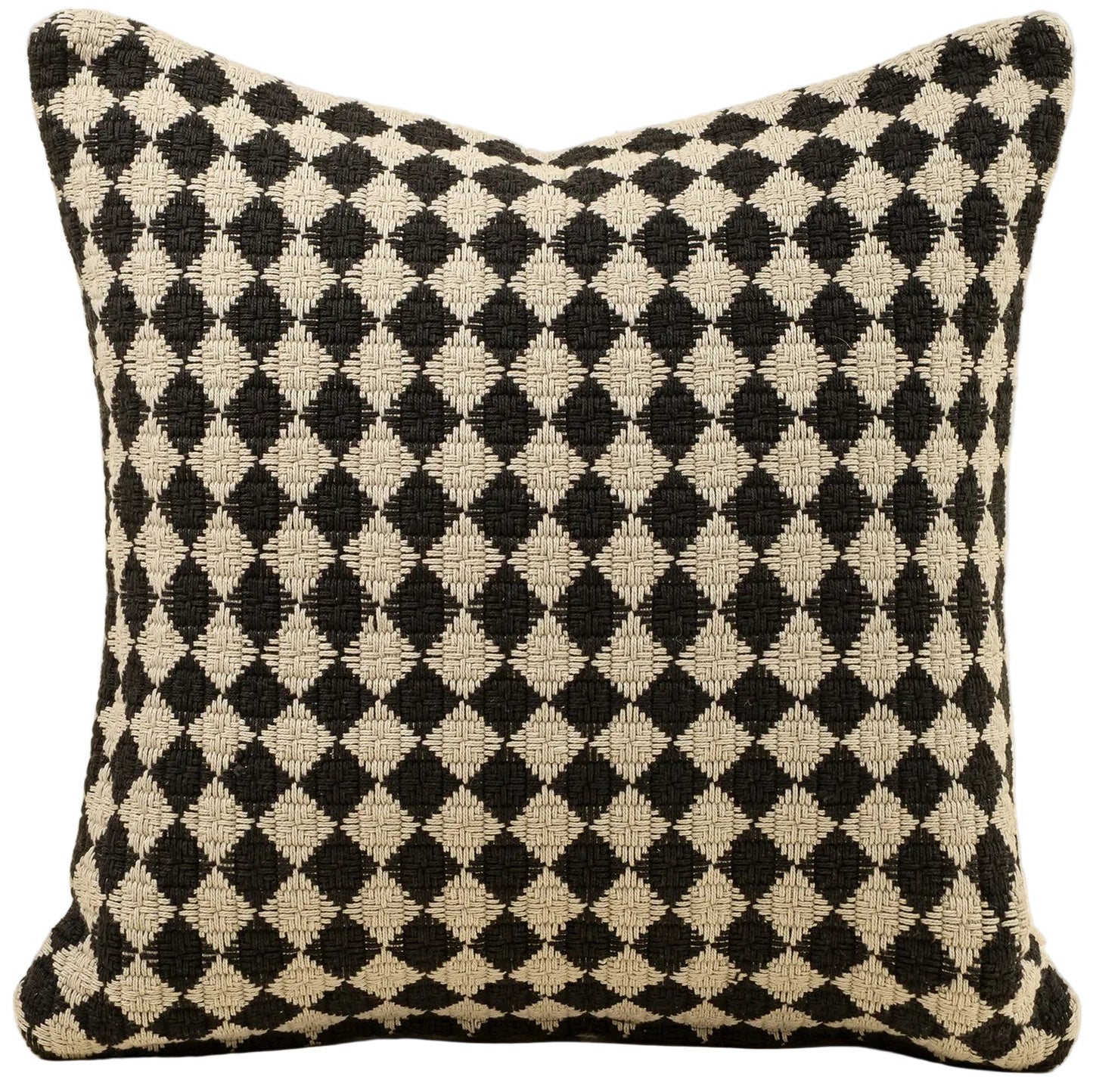 CHECK WEAVE | BLACK