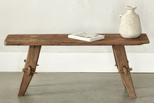 Load image into Gallery viewer, Antique Teak Bench