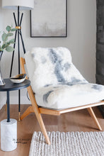 Load image into Gallery viewer, Shorn White Grey Spotted Icelandic Sheepskin | Random