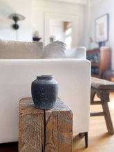 Load image into Gallery viewer, Anera Terracotta Vase – Tall Rounded Charcoal Form