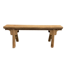 Load image into Gallery viewer, Antique Elm Bench