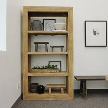 Load image into Gallery viewer, Antique Elm Stool