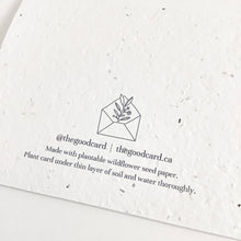 Load image into Gallery viewer, Plantable Holiday Card - 'Tis The Season