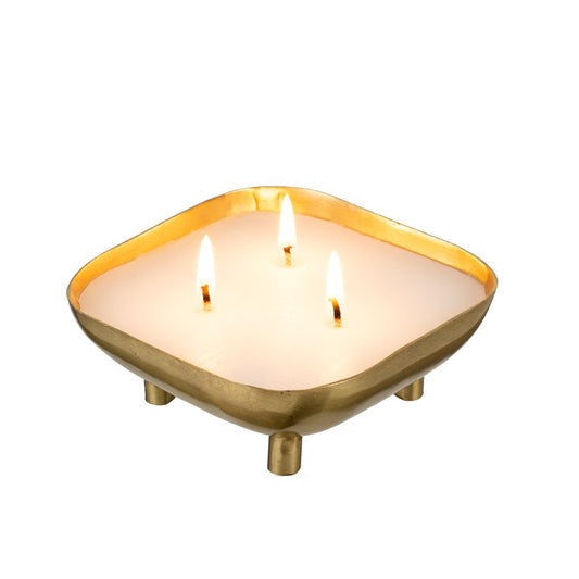 FOOTED TRAY CANDLE
