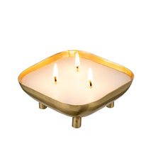 Load image into Gallery viewer, FOOTED TRAY CANDLE