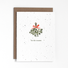 Load image into Gallery viewer, Plantable Holiday Card - 'Tis The Season