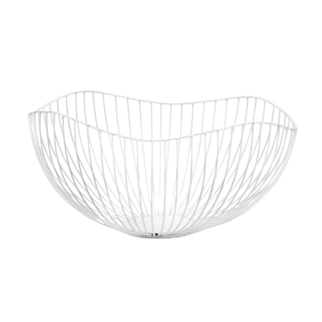 WIRE BASKET | WHITE