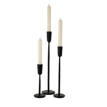 Load image into Gallery viewer, CANDLESTICK HOLDER | LOUNA BLACK