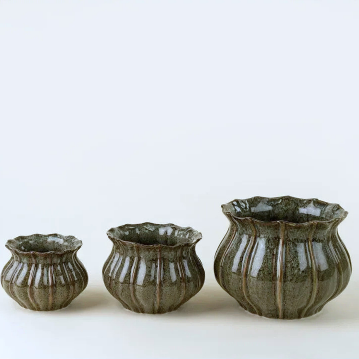 Florentine Stoneware Vase
