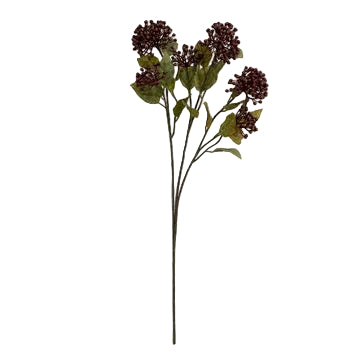 Autumn Date Red Blossom Spray - 1-0080