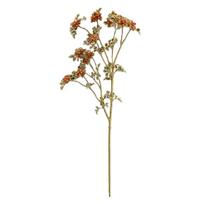 Orange Seven-Head Blossom Stem - 1-0081
