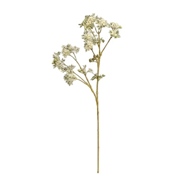 Milky White Seven-Head Blossom Stem - 1-0084
