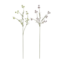 Purple or Green Wildflower Stem - 1-0115
