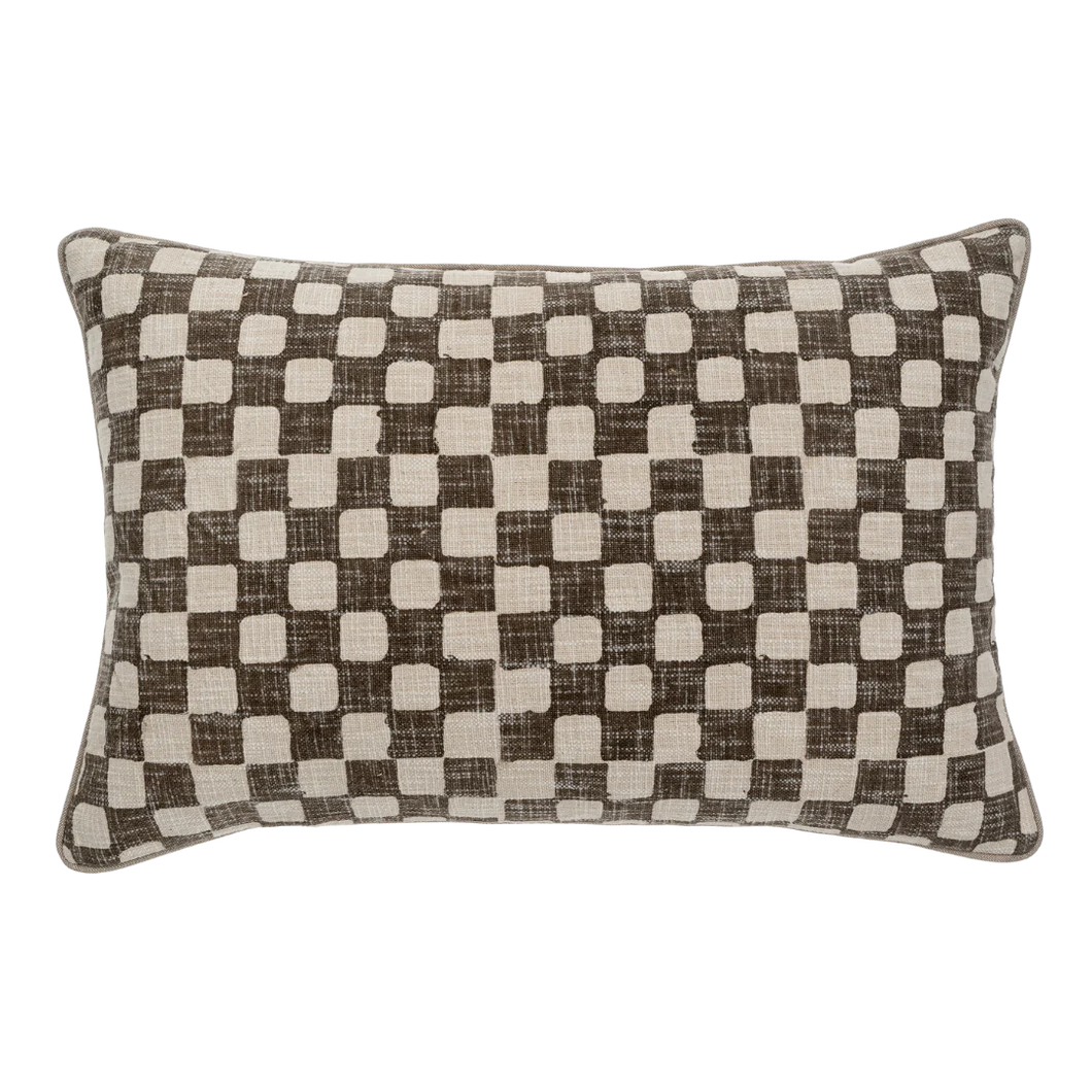 LUMBAR | CHARCOAL CHECKER