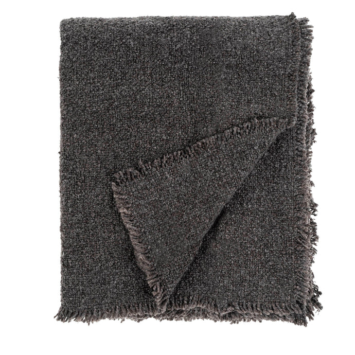 THROW | BOUCLE CHARCOAL