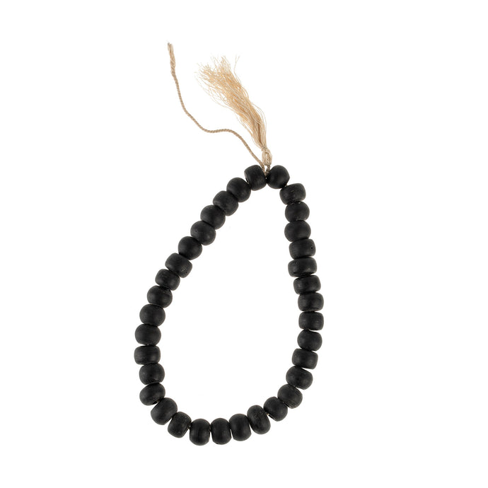 GLASS BEADS | BLACK