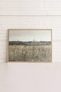 WILDFLOWER FIELD, Oeuvre sur toile étirée