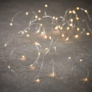 MINI LIGHTS | SILVER WIRE