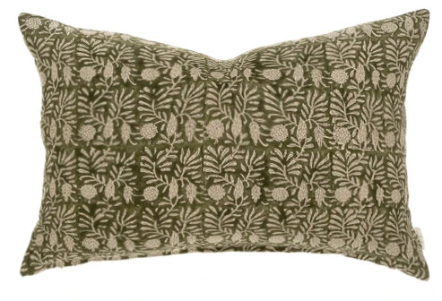 LUMBAR |  Forest Block Print