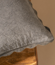 Load image into Gallery viewer, Scalloped Edge | Charcoal
