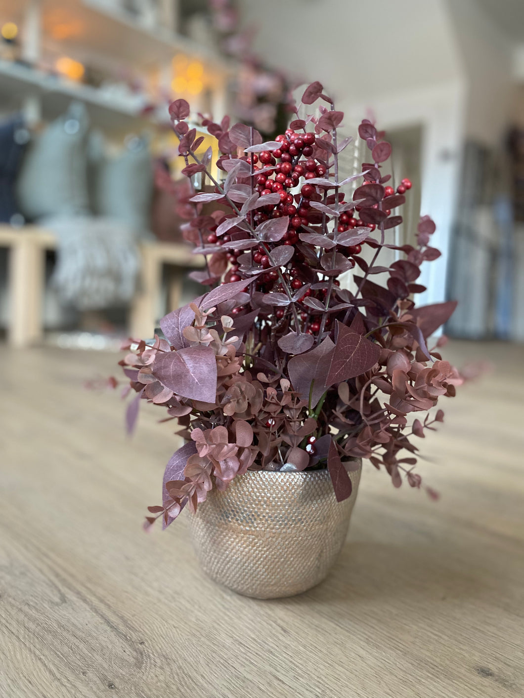 POTTED FALL ARRANGMENT