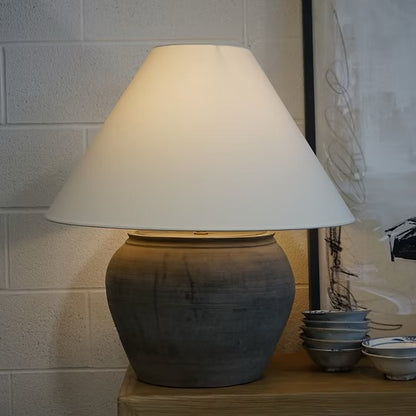 Louis I Vintage Pot Lamp - Empire Shade
