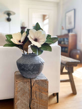 Load image into Gallery viewer, Kaela Terracotta Vase – Wide Body with Ridged Neck
