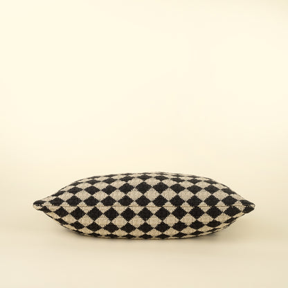 LUMBAR | CHECK WEAVE BLACK