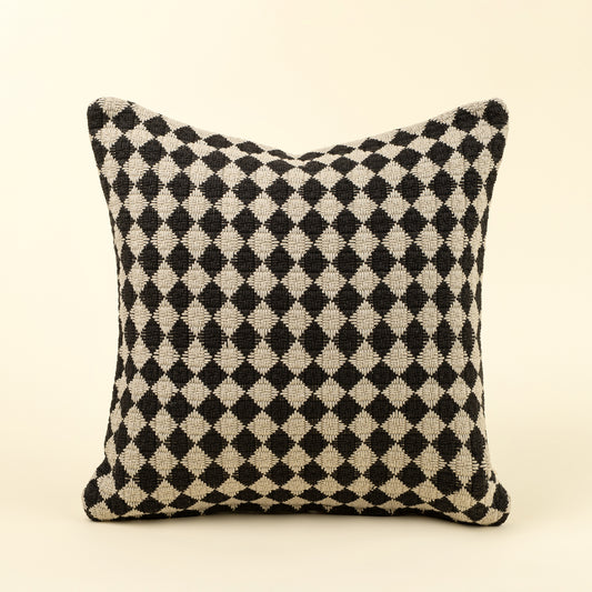 CHECK WEAVE | BLACK