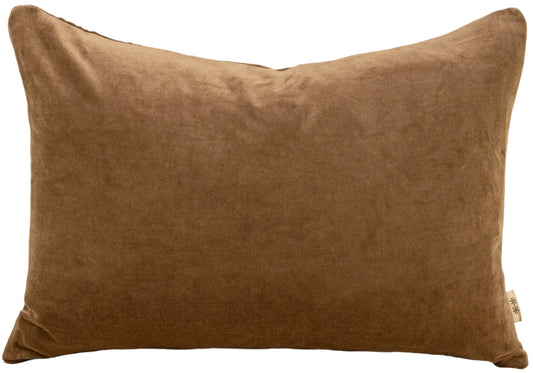 VERA | CARAMEL LUXE VELVET LUMBAR