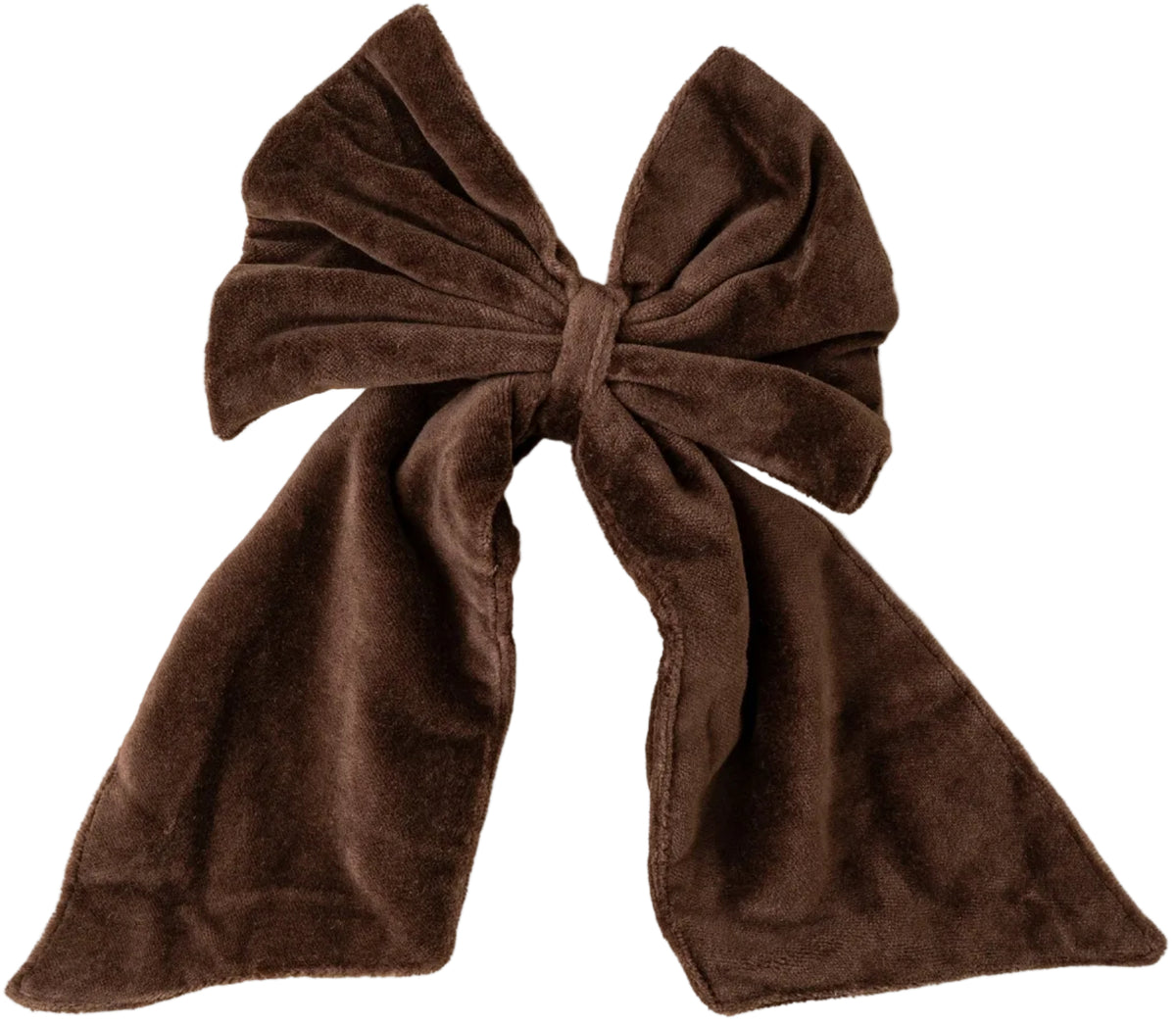 Velvet Bow Clip