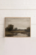 Load image into Gallery viewer, VINTAGE COUNTRY RIVER, Oeuvre sur toile étirée
