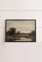 Load image into Gallery viewer, VINTAGE COUNTRY RIVER, Oeuvre sur toile étirée
