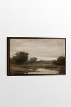 Load image into Gallery viewer, VINTAGE COUNTRY RIVER, Oeuvre sur toile étirée
