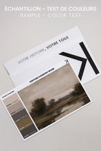 Load image into Gallery viewer, VINTAGE COUNTRY RIVER, Oeuvre sur toile étirée
