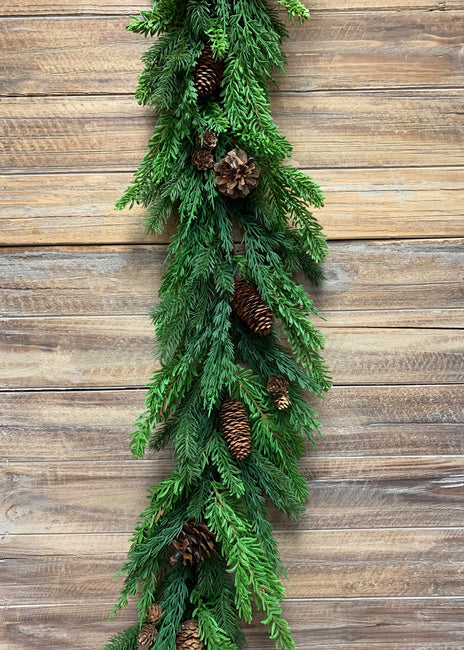 PINE, SPRUCE AND CYPRESS GARLAND