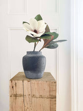 Load image into Gallery viewer, Anera Terracotta Vase – Tall Rounded Charcoal Form
