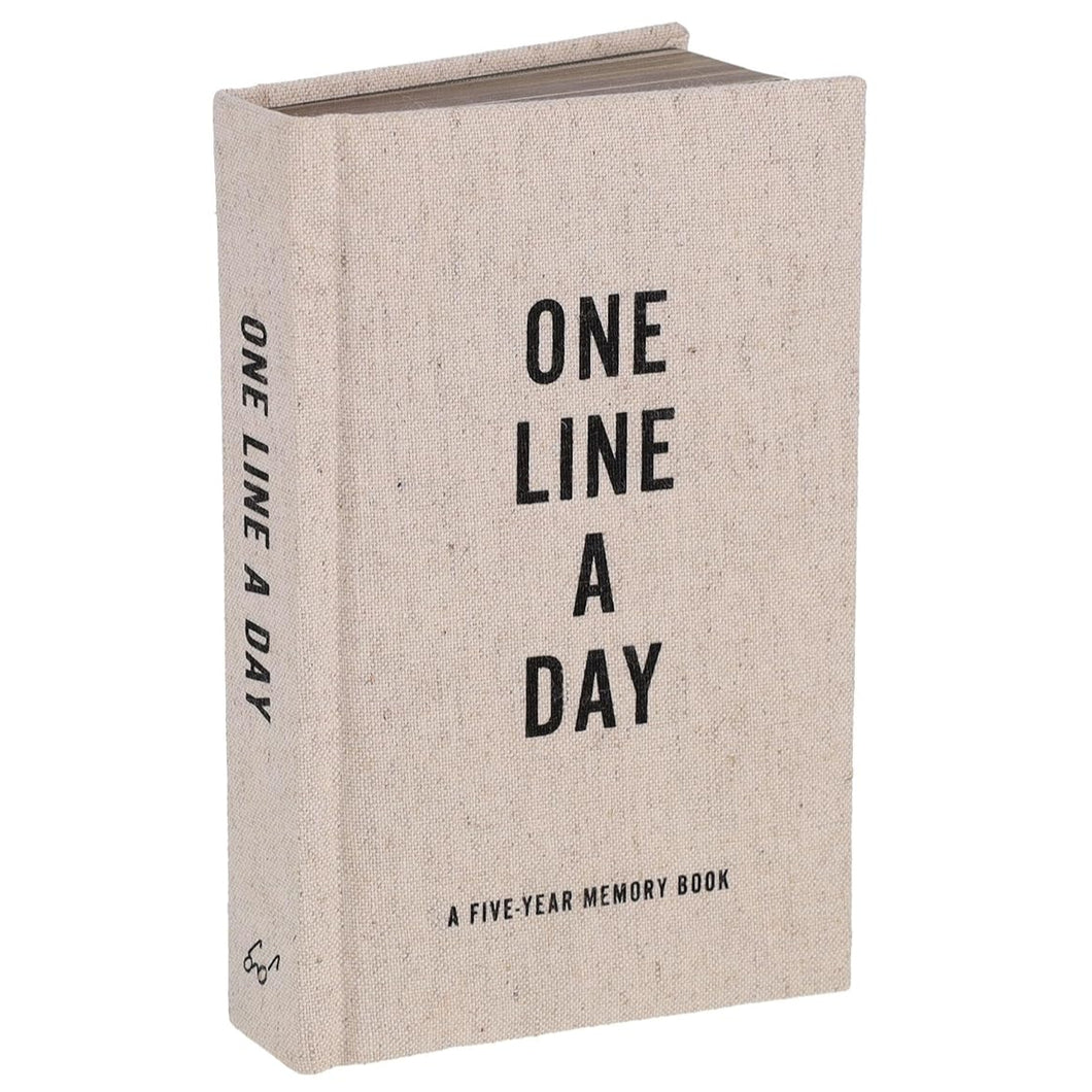 One Line A Day Guided Journal, Canvas