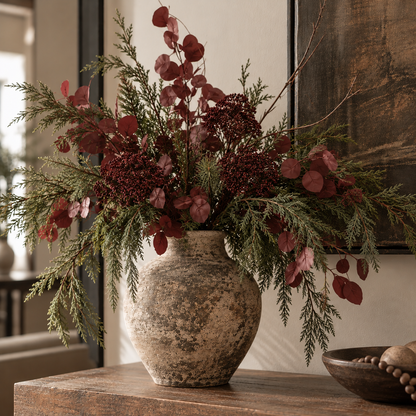 Burgundy Eucalyptus Stem