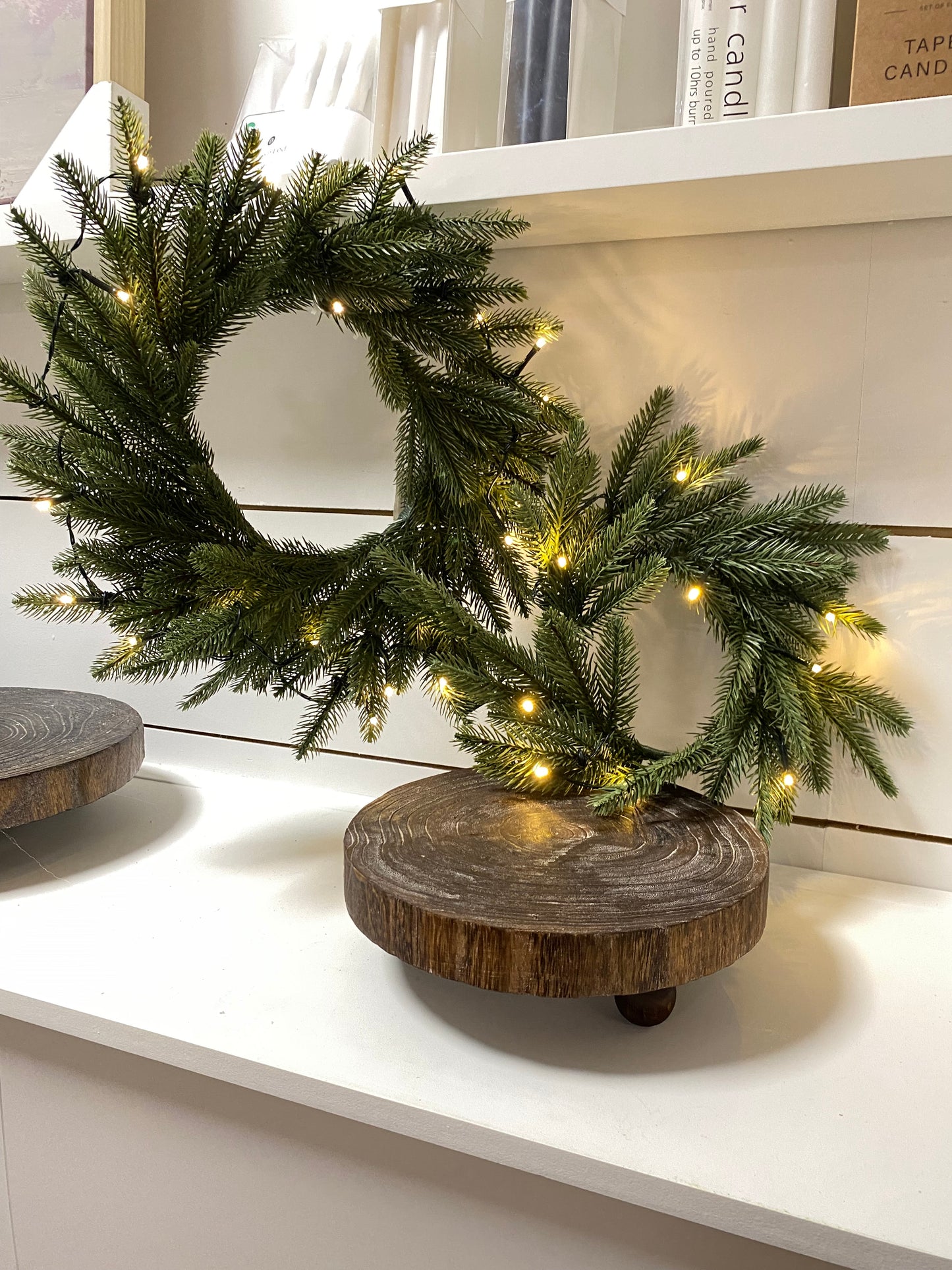NORDIC | 14" WREATH | LED