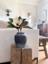 Load image into Gallery viewer, Anera Terracotta Vase – Tall Rounded Charcoal Form
